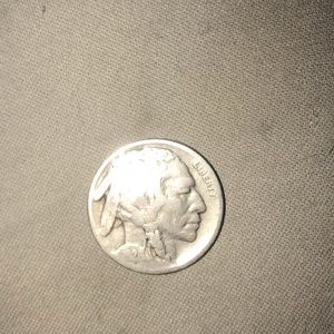 Collectors item rare indian with Buffalo 5¢ coin